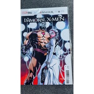 Marvel Comic Immoral X-Men 2 Sins of Sinister VI Variant Edition Mahmud Asrar